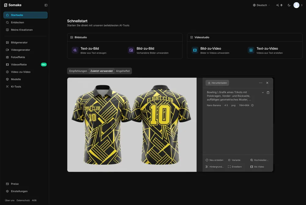 Una camiseta corta amarilla y negra con un patrón geométrico, que lleva el texto 'FLIGHT CLUB' y el número 10 en la parte posterior.
